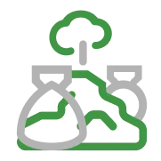 Landfill gas icon