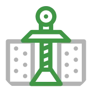 Orphan well plugging icon